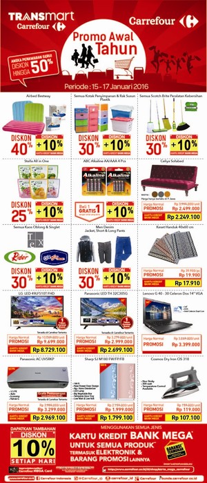 Diskon Akhir Pekan di Carrefour untuk Penuhi Kebutuhan Groseri Anda! Hanya 3 Hari
