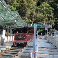 Memang curam, karena dahulu ini adalah rute penambang untuk mengambil hasil tambangnya. Lumayan menantang ya! (Elvan/detikTravel)
