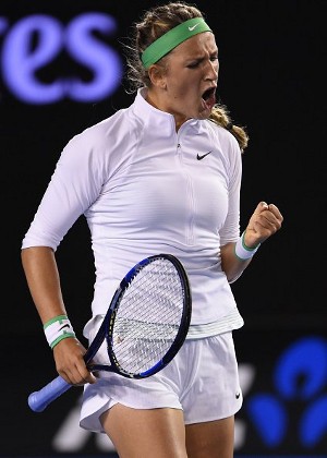 Menang Double Bagel, Azarenka Jejak Babak Kedua