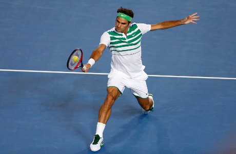 Federer Express Ngebut ke Perempatfinal