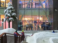 Suhu di dalam Ski Dubai, bisa mencapai minus 4 derajat Celcius. Udaranya yang dingin, bisa menusuk tulang (Ine/detikTravel)