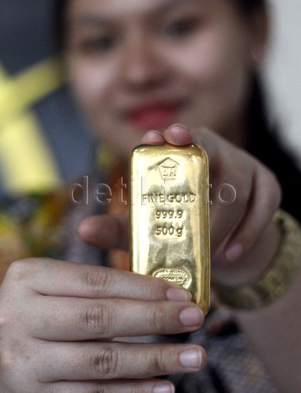 Emas Antam Naik Rp 3.000 Jadi Rp 547.000/Gram