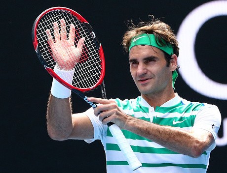 Ketika Federer Dapat Tips Tenis dari Putri Kembarnya