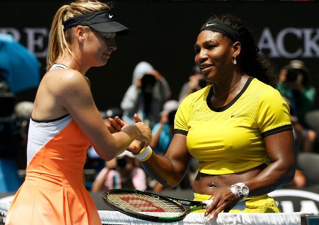 Serena vs Sharapova Masih Saja Berat Sebelah