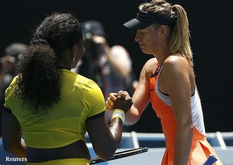 Sharapova (Mungkin) Takkan Pernah Menang Lagi atas Serena