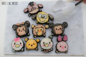 Lucunya Sushi Bentuk Karakter Disney untuk Bekal Anak