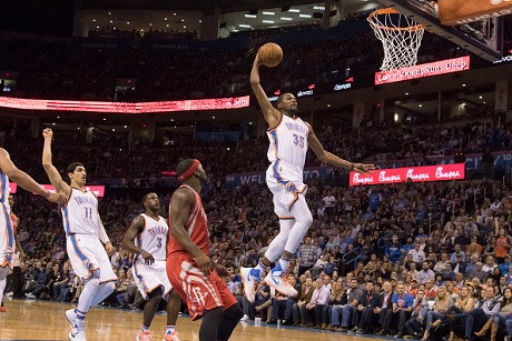 Kombinasi Durant dan Westbrook Bantu Thunder Atasi Rockets