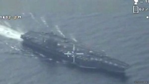 Iran Terbangkan Drone di Atas Kapal Induk AS