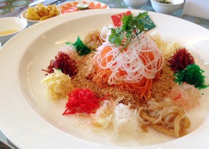 Harapan Baik di Tahun Baru dalam Sepiring Yee Sang