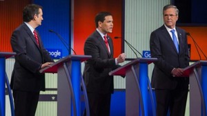 Debat Televisi Kandidat Capres Partai Republik Berlangsung Sengit