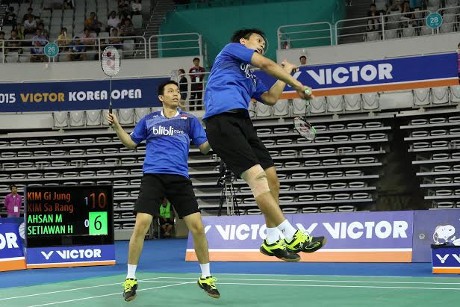 Hendra/Ahsan Jejak Babak Kedua Tanpa Kesulitan