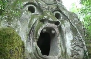 Penampakan Taman Monster di Italia