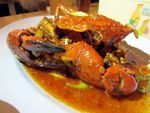 Nikmatnya Menyantap Kepiting Papua yang Berbalut Saus Padang