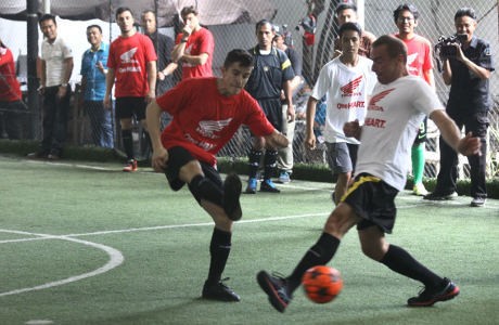 Kala Marquez dan Pedrosa Futsal Bareng Menpora