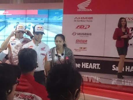 Valentine ala Honda dengan Marquez dan Pedrosa di Sentul