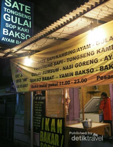 Tempat Wisata Kuliner Sate yang Mantap di Garut