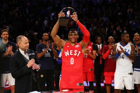 Westbrook MVP, Bertabur Selebriti