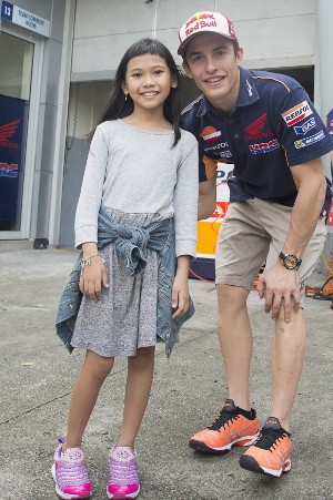 Wawancara Marc Marquez dengan Shaina, Gadis 10 Tahun Asal Indonesia