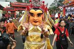 Ondel-Ondel Asli Taiwan Ikut Meriahkan Cap Go Meh Bogor