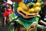 Ondel-Ondel Asli Taiwan Ikut Meriahkan Cap Go Meh Bogor