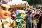 Ondel-Ondel Asli Taiwan Ikut Meriahkan Cap Go Meh Bogor