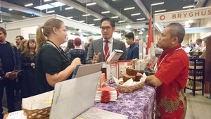Indonesia Tampilkan Wedang Jahe dan Kue Bolu di Foodexpo Denmark