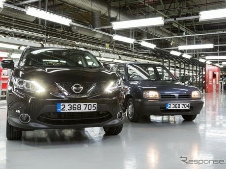 Mobil Nissan Bukukan Rekor Produksi di Eropa