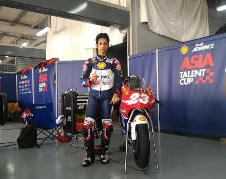 Andi Gilang Catat Waktu Tercepat pada Kualifikasi ATC di Thailand
