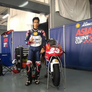 Andi Gilang Catat Waktu Tercepat pada Kualifikasi ATC di Thailand