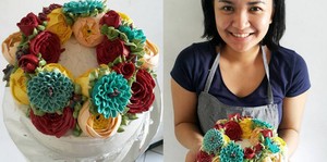 Ini 4 Tempat Kursus Bikin Flower Buttercream
