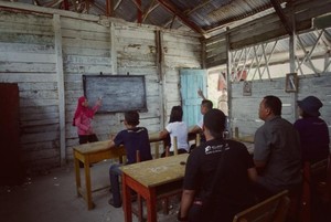 Ketika Laskar Gerhana Sekolah di SD Laskar Pelangi