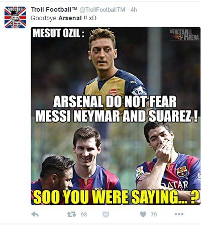 Download Gambar gambar lucu arsenal vs barca Terbaru