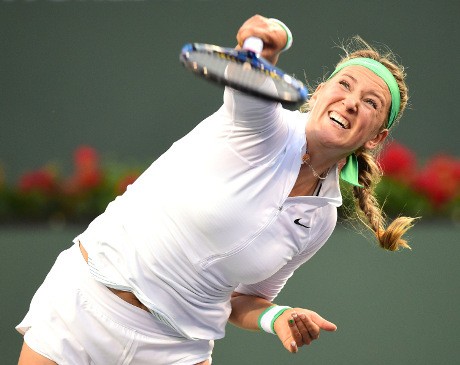 Azarenka Menang Double Bagel, Pijak Semifinal