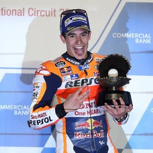 Sempat Khawatir Jeblok di Qatar, Marquez Puas Bisa Naik Podium