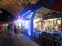 Night Quarter tidak buka setiap hari, hanya di hari Jumat dan Sabtu saja. Jam bukanya pukul 16.00-22.00 waktu setempat (Afif/detikTravel)