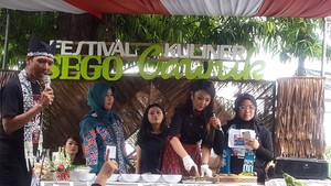 Chef Aiko Sajikan Sego Cawuk dengan Sentuhan Internasional