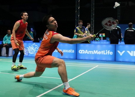 Hendra/Ahsan Lolos ke Babak Kedua Usai Main Tiga Game