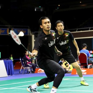 Hendra/Ahsan Disingkirkan Ganda Belia China