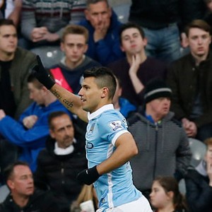 Aguero Sudah 100 Gol di Premier League