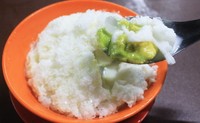 Es teler istimewa memakai kopyor untuk mengganti kelapa. Isian lainnya berupa kolang-kaling dan alpukat. Semua isinya enak, terutama kopyor yang lembut. Manis segar!