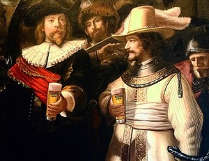 Amsterdam, Bir dan (Plesetan) Night Watch-nya Rembrandt
