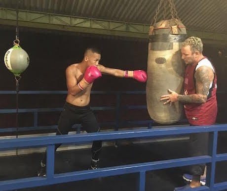 Mengintip Sparring Daud Yordan di Bali