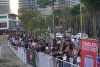 Sejak hari pertama hingga akhir, WSFC 2016 selalu disesaki pengunjung. Terbukti dengan antrean mencapai 1 km dari pintu masuk.