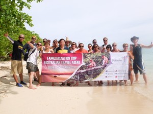 Pesan Orang Australia Agar Derawan Mendunia