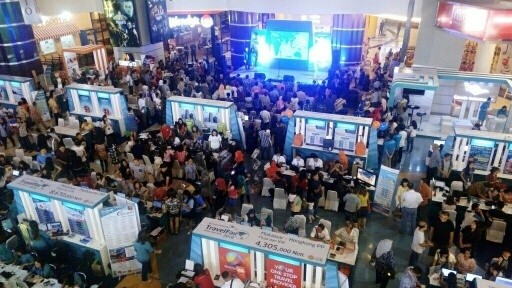 Pameran GATF di Makassar Dibanjiri Pengunjung