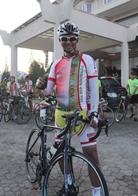 Salah satu peserta Toba Audax 2016 adalah Kapolres Kabupaten Samosir, AKBP Eko Suprihanto. Ia mewakili kabupaten Samosir yang sangat mendukung event tersebut.