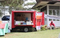 Pos kedua di Bukit Simarjarunjung. Di tempat ini para peserta beristirahat sambil bersantap siang.