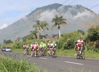 Rute Toba Audax 2016 antara lain menyusuri Kabupaten Karo, dataran tinggi yang subur, sentra pertanian khususnya sayur-sayuran dan buah-buahan.