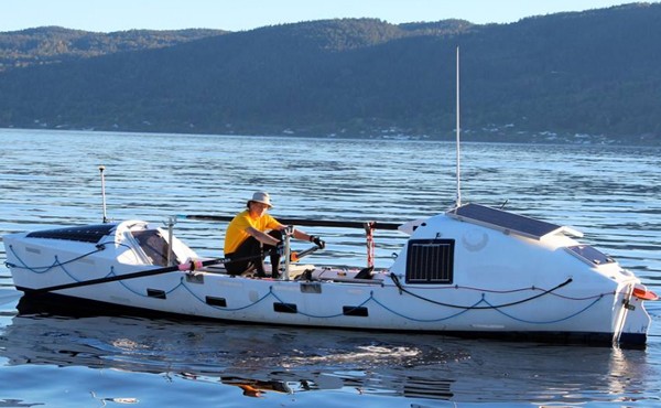 Traveler 70 Tahun Akan Mendayung Perahu dari AS Sampai Inggris!