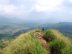 Pemandangan Hijau dari Puncak Gunung Batu, Jonggol